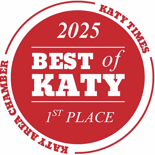 Best of Katy 2025 1st Place